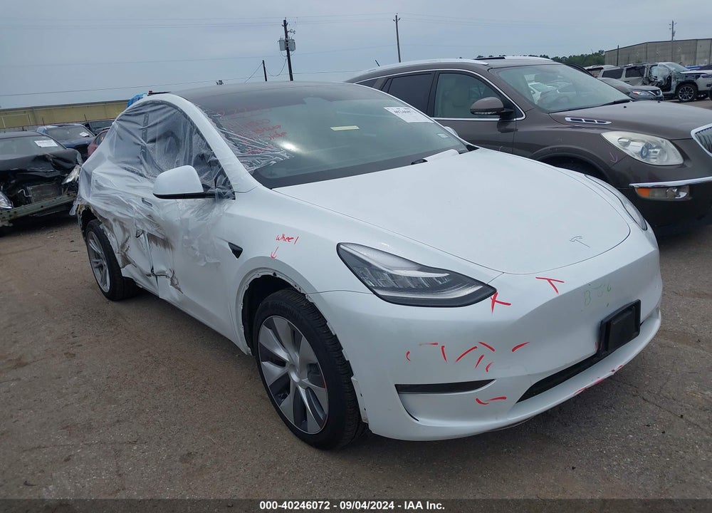 2023 TESLA MODEL Y VIN: 7SAYGDEE1PA080527