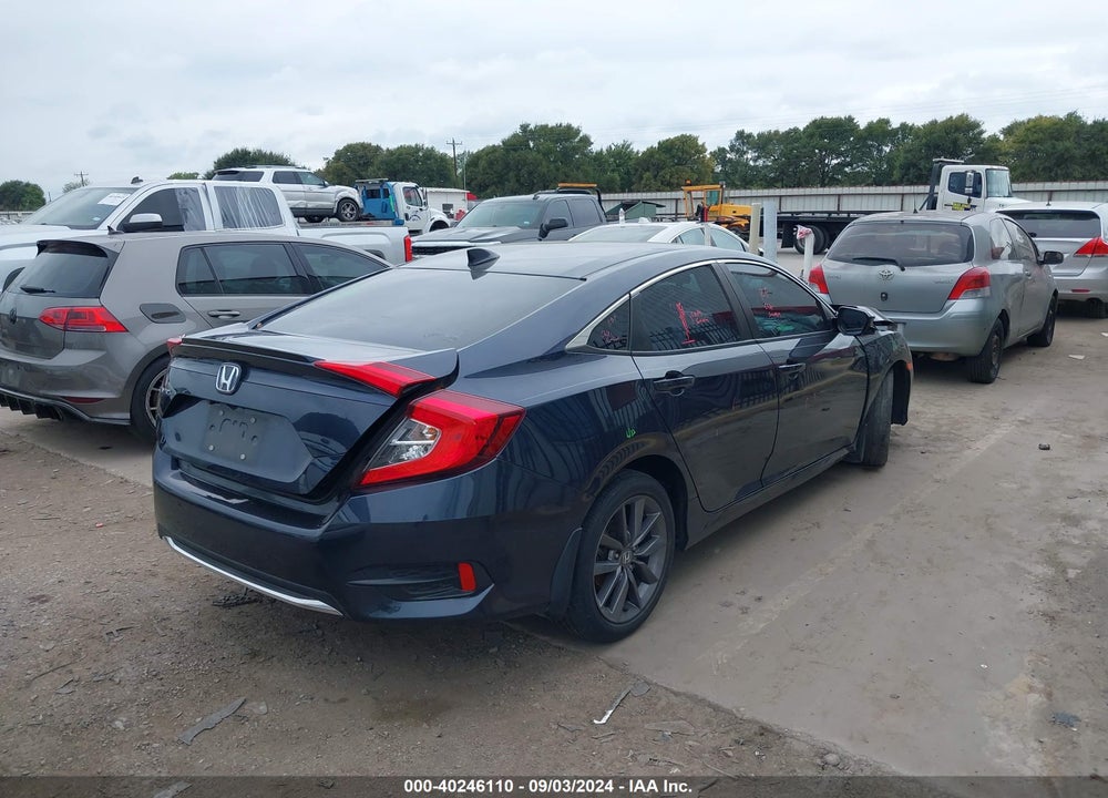 2020 HONDA CIVIC EX VIN: 19XFC1F39LE012362