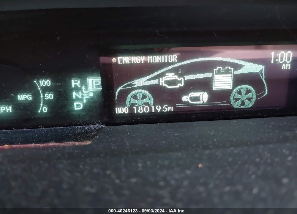 2011 TOYOTA PRIUS TWO VIN: JTDKN3DU0B0303792