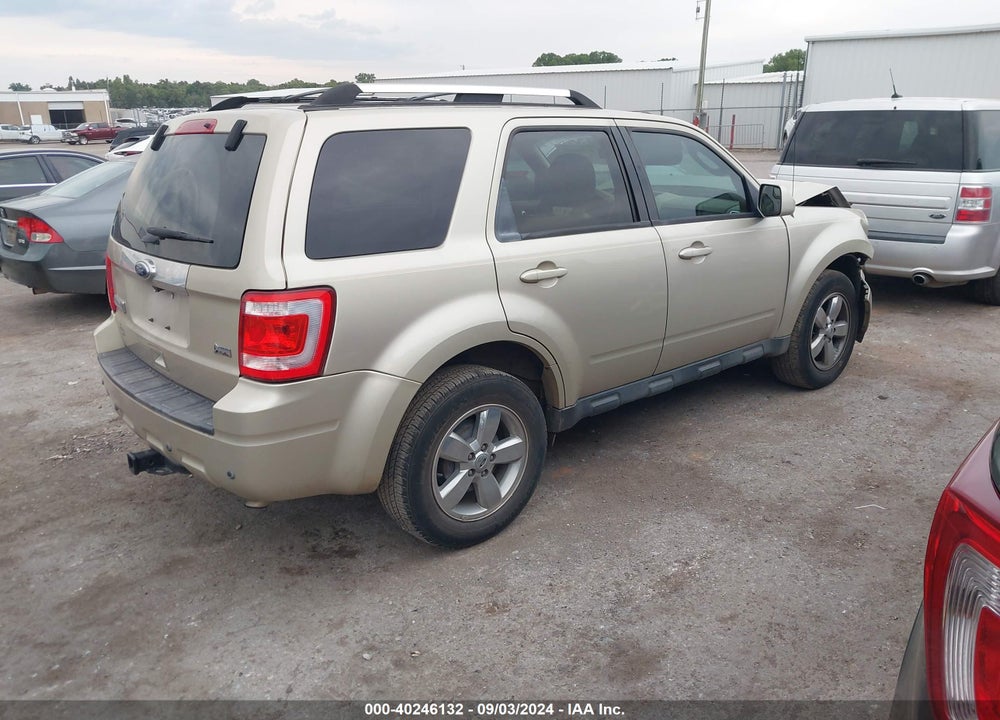 2011 FORD ESCAPE LIMITED VIN: 1FMCU0EG5BKB63737