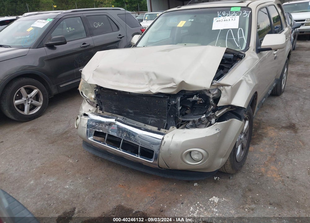 2011 FORD ESCAPE LIMITED VIN: 1FMCU0EG5BKB63737