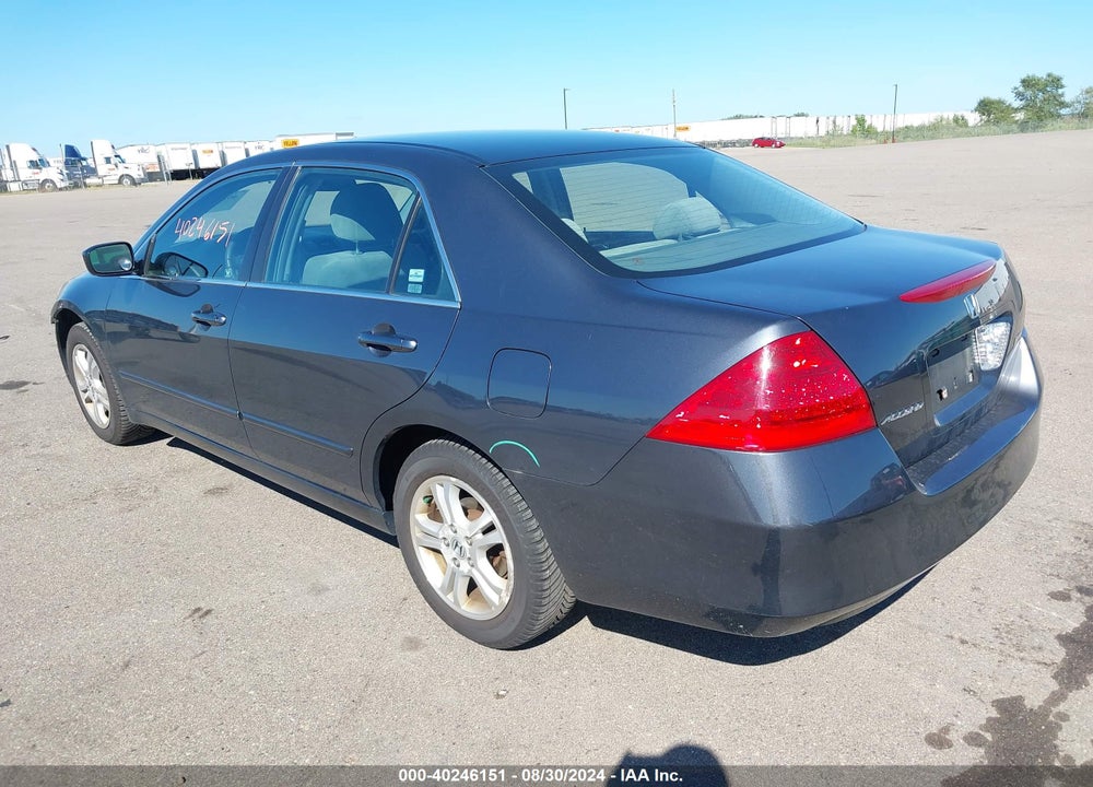 2007 HONDA ACCORD 2.4 EX VIN: 1HGCM56717A219753