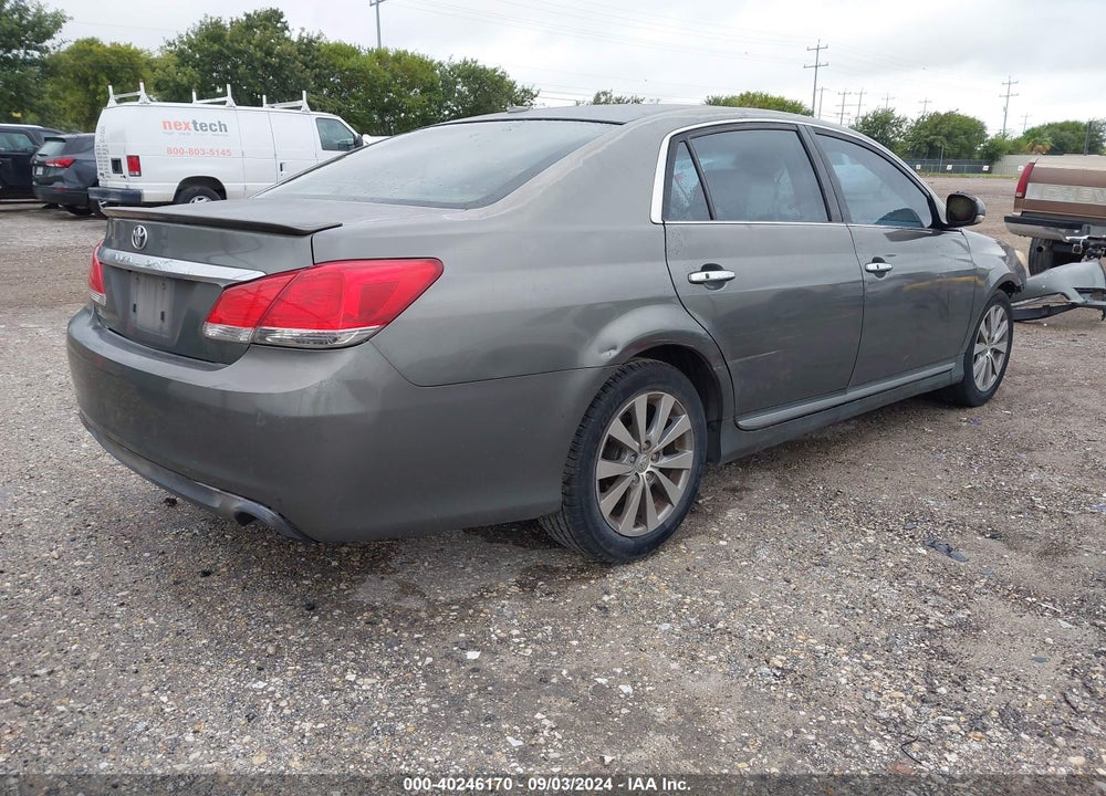 2011 TOYOTA AVALON LIMITED VIN: 4T1BK3DB1BU421944