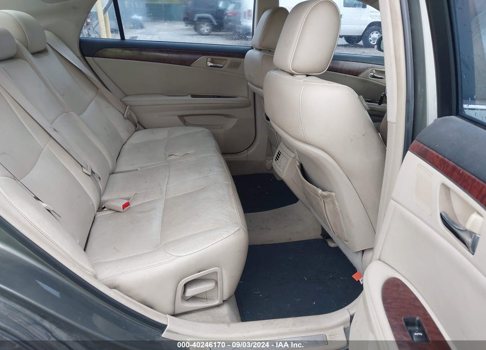 2011 TOYOTA AVALON LIMITED VIN: 4T1BK3DB1BU421944