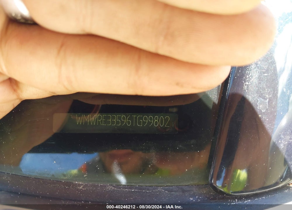 2006 MINI COOPER S VIN: WMWRE33596TG99802