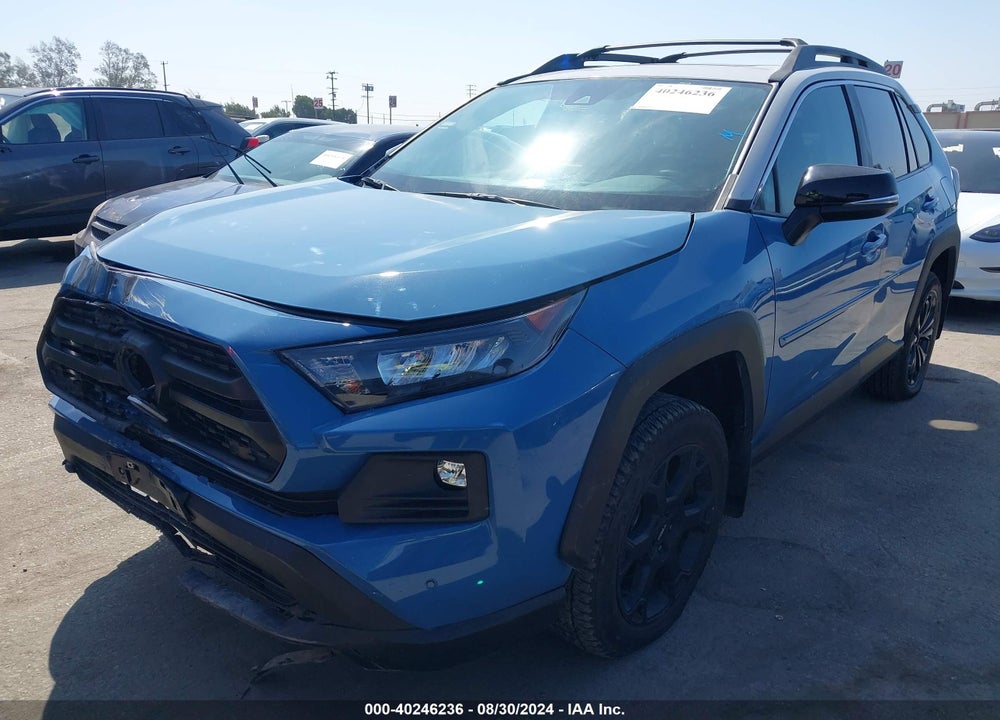 2022 TOYOTA RAV4 TRD OFF ROAD VIN: 2T3S1RFV9NW317503