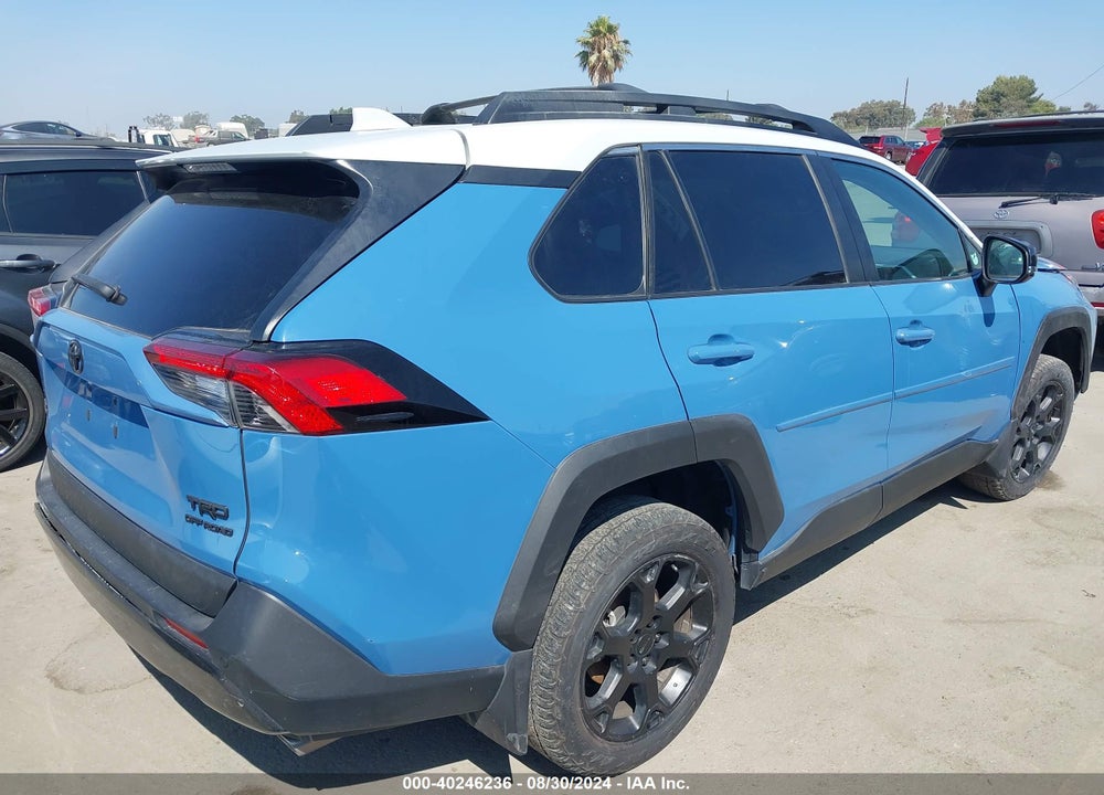 2022 TOYOTA RAV4 TRD OFF ROAD VIN: 2T3S1RFV9NW317503