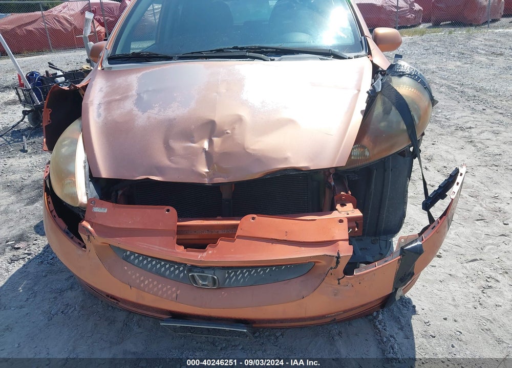 2007 HONDA FIT SPORT VIN: JHMGD37627S037398