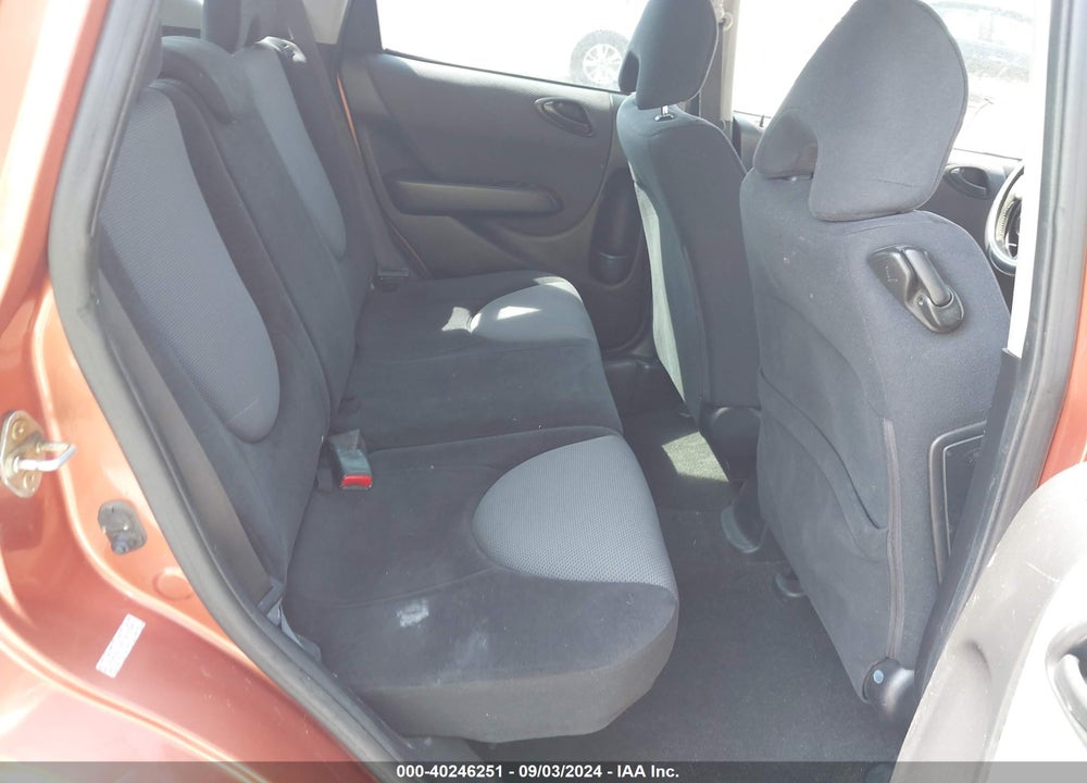2007 HONDA FIT SPORT VIN: JHMGD37627S037398