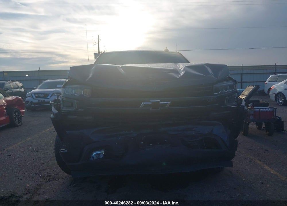2022 CHEVROLET SILVERADO 1500 LTD 4WD SHORT BED RST VIN: 1GCUYEEDXNZ209610