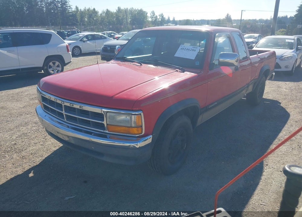 1993 DODGE DAKOTA VIN: 1B7FL23X9PS260837