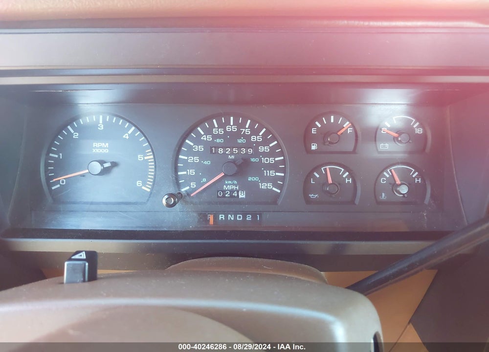 1993 DODGE DAKOTA VIN: 1B7FL23X9PS260837