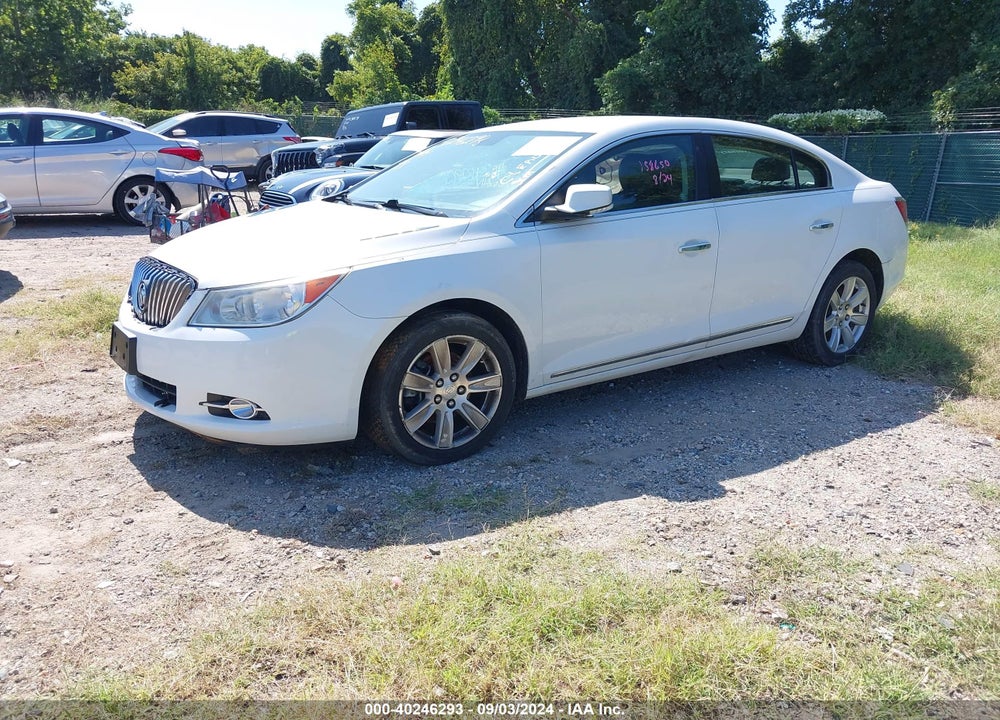 2013 BUICK LACROSSE LEATHER GROUP VIN: 1G4GC5E39DF158650