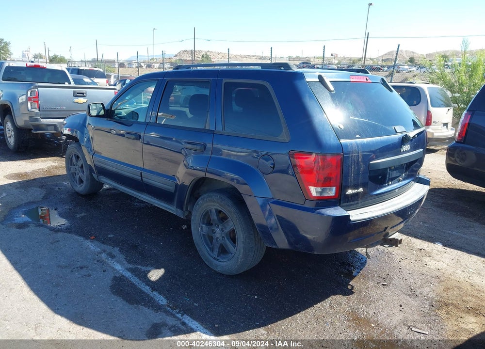 2005 JEEP GRAND CHEROKEE LAREDO VIN: 1J4GR48K85C506659