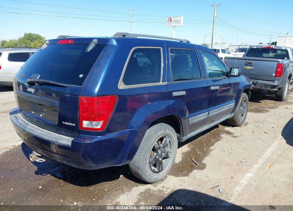 2005 JEEP GRAND CHEROKEE LAREDO VIN: 1J4GR48K85C506659