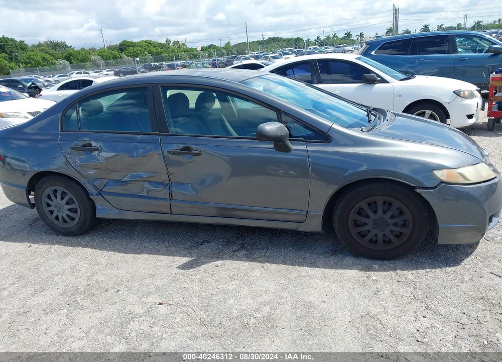 2010 HONDA CIVIC VP VIN: 19XFA1F34AE051654