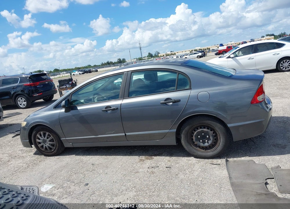 2010 HONDA CIVIC VP VIN: 19XFA1F34AE051654