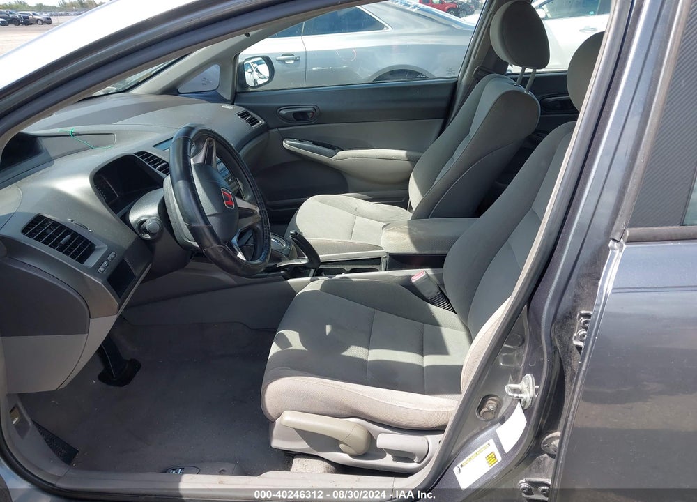 2010 HONDA CIVIC VP VIN: 19XFA1F34AE051654