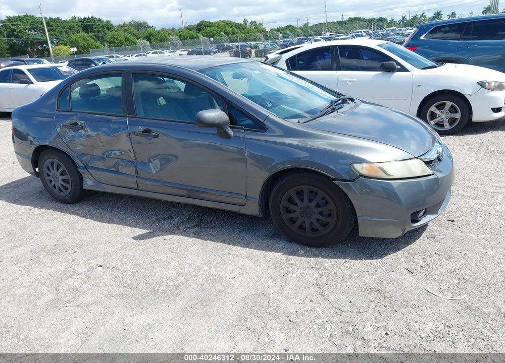 2010 HONDA CIVIC VP VIN: 19XFA1F34AE051654