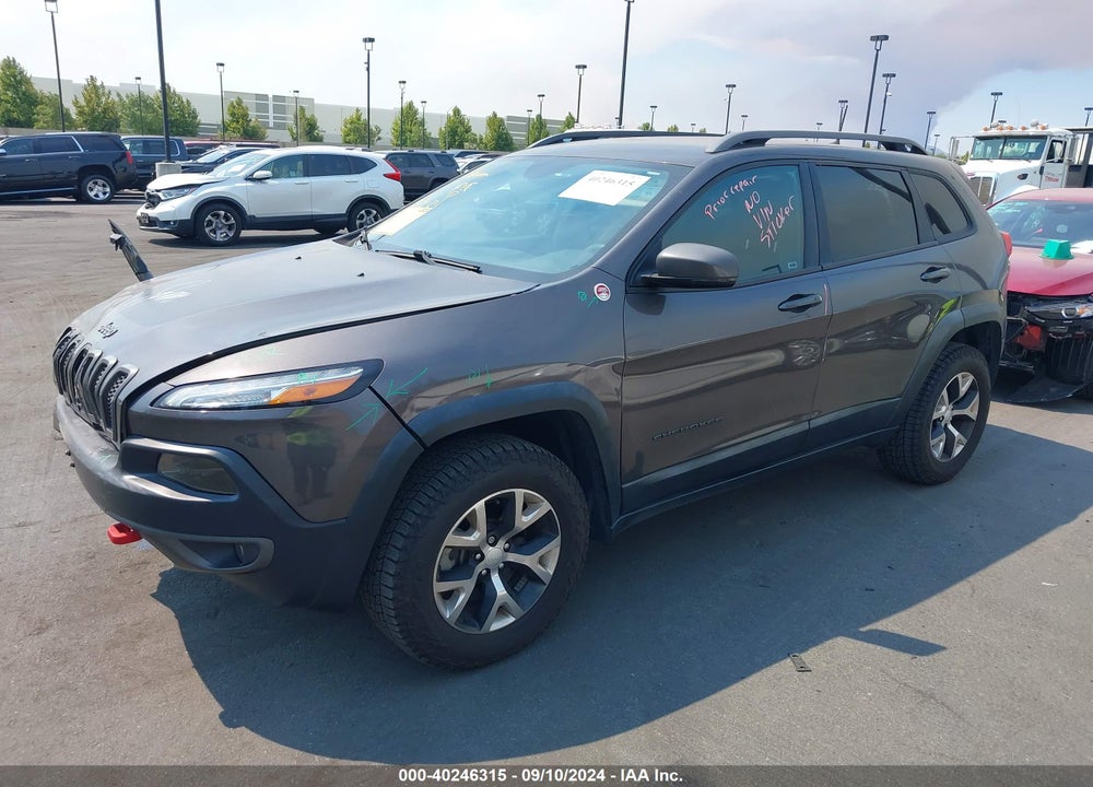 2018 JEEP CHEROKEE TRAILHAWK 4X4 VIN: 1C4PJMBX5JD512506