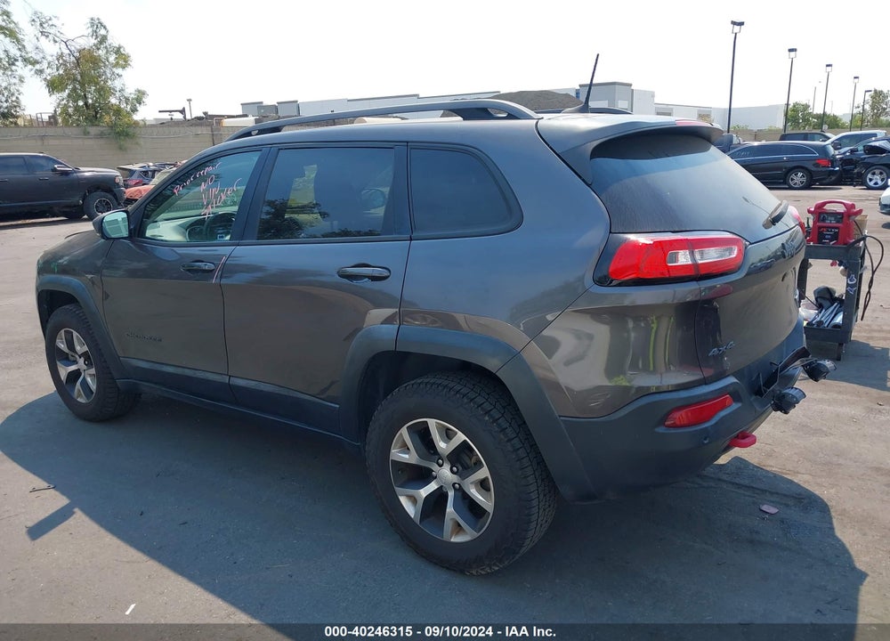 2018 JEEP CHEROKEE TRAILHAWK 4X4 VIN: 1C4PJMBX5JD512506