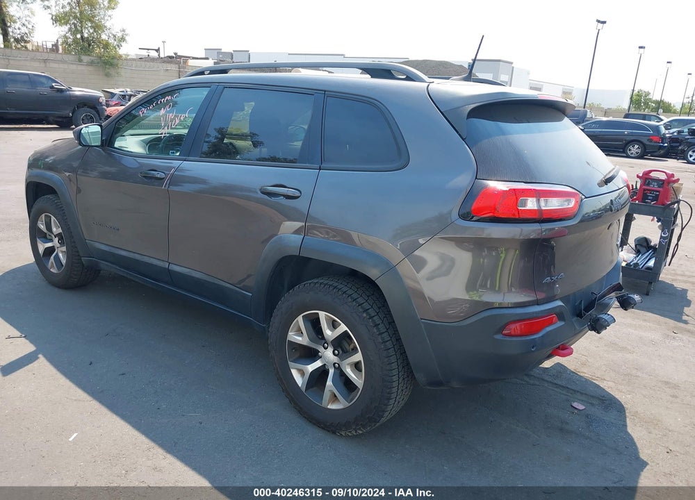2018 JEEP CHEROKEE TRAILHAWK 4X4 VIN: 1C4PJMBX5JD512506