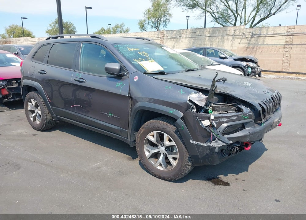 2018 JEEP CHEROKEE TRAILHAWK 4X4 VIN: 1C4PJMBX5JD512506