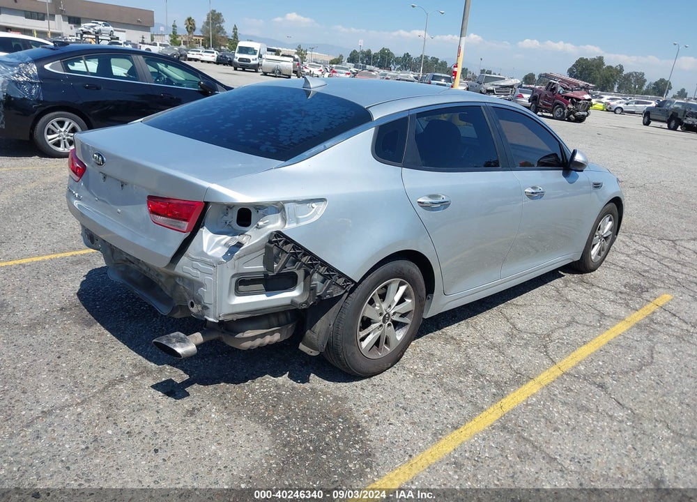 2016 KIA OPTIMA LX VIN: 5XXGT4L36GG020037