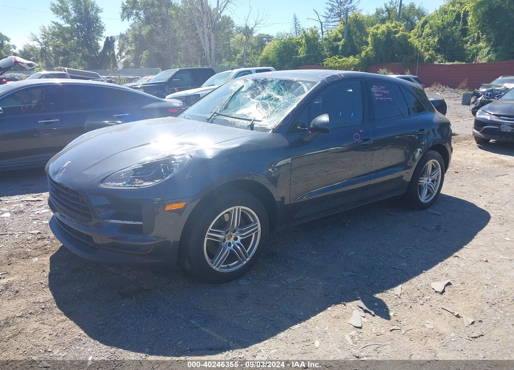 2020 PORSCHE MACAN VIN: WP1AA2A58LLB00887