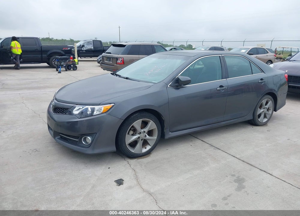2012 TOYOTA CAMRY SE V6 VIN: 4T1BK1FK1CU005850
