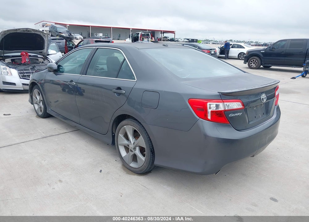 2012 TOYOTA CAMRY SE V6 VIN: 4T1BK1FK1CU005850