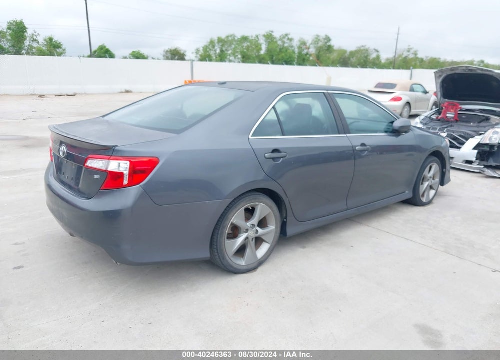 2012 TOYOTA CAMRY SE V6 VIN: 4T1BK1FK1CU005850