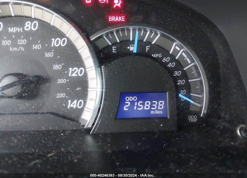 2012 TOYOTA CAMRY SE V6 VIN: 4T1BK1FK1CU005850