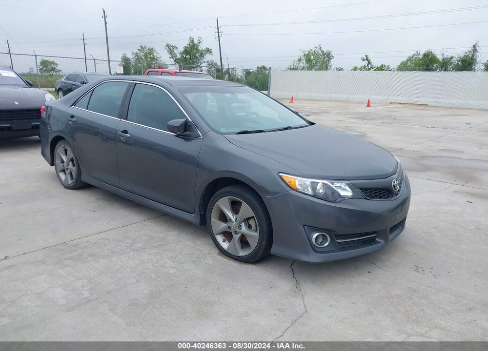 2012 TOYOTA CAMRY SE V6 VIN: 4T1BK1FK1CU005850