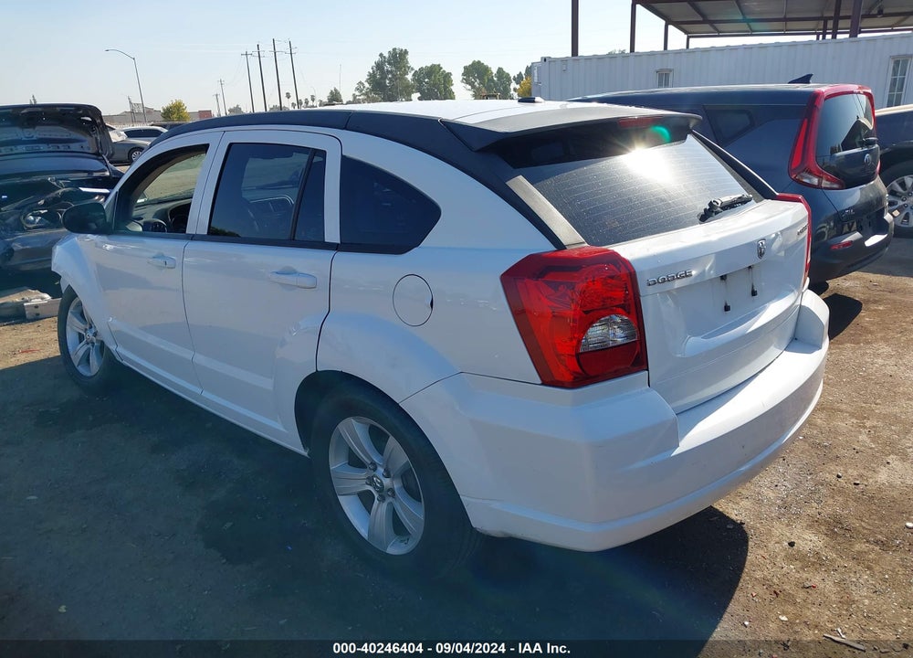 2011 DODGE CALIBER MAINSTREET VIN: 1B3CB3HA7BD168365