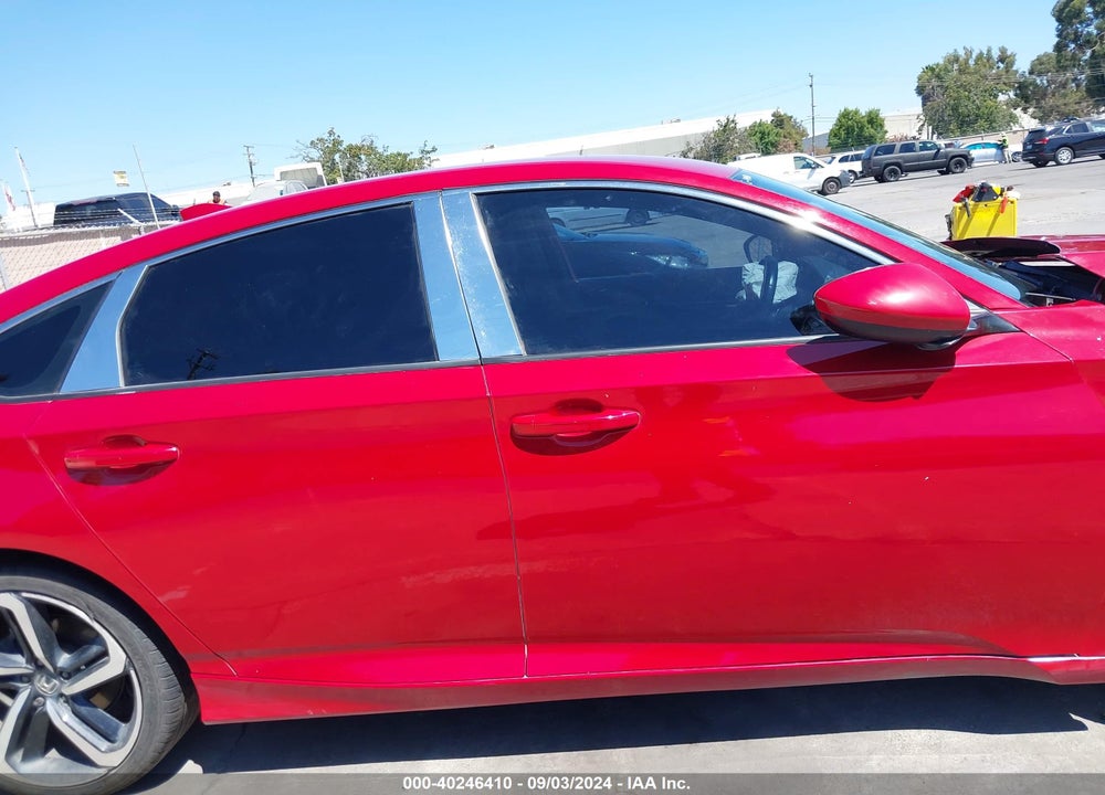 2019 HONDA ACCORD SPORT VIN: 1HGCV1F3XKA063157