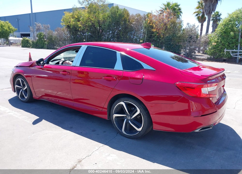 2019 HONDA ACCORD SPORT VIN: 1HGCV1F3XKA063157