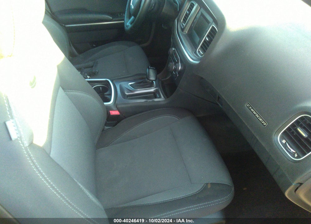 2016 DODGE CHARGER SE VIN: 2C3CDXBG3GH109132