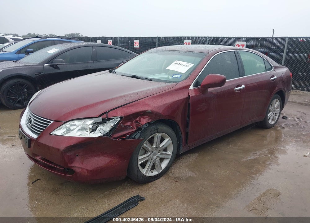 2008 LEXUS ES 350 VIN: JTHBJ46G582192368