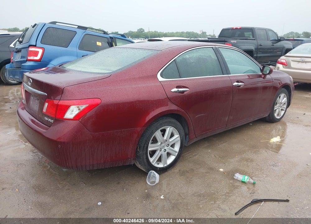 2008 LEXUS ES 350 VIN: JTHBJ46G582192368