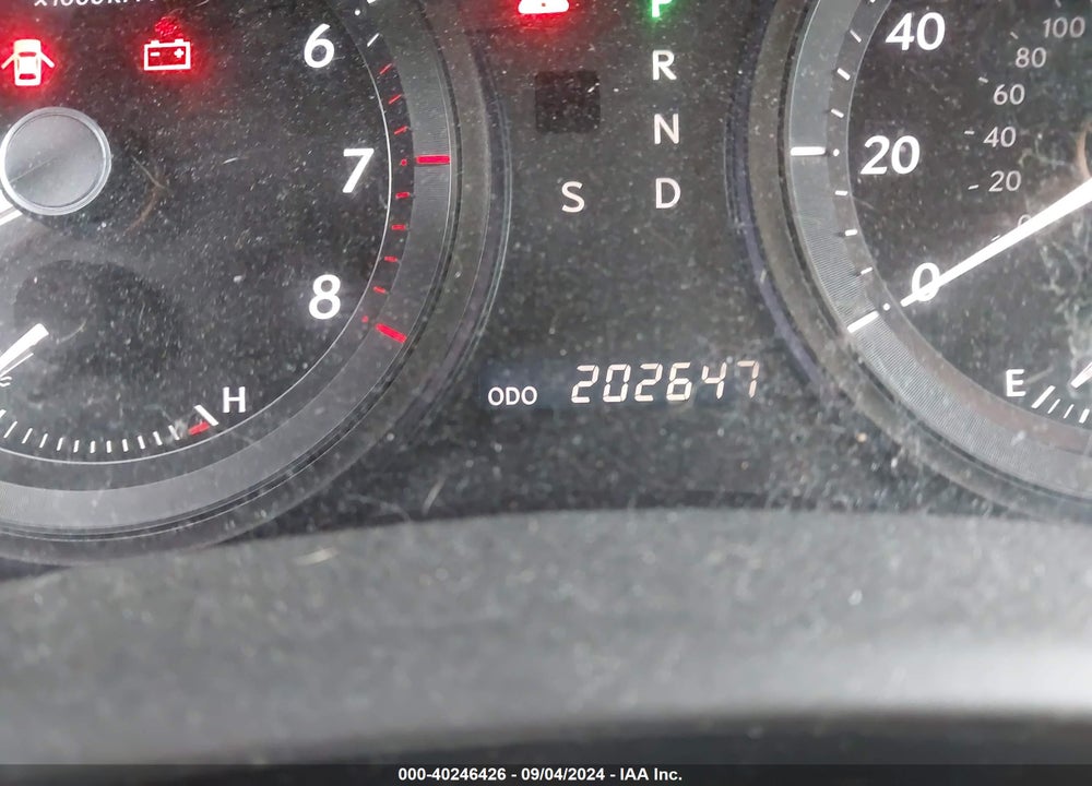 2008 LEXUS ES 350 VIN: JTHBJ46G582192368