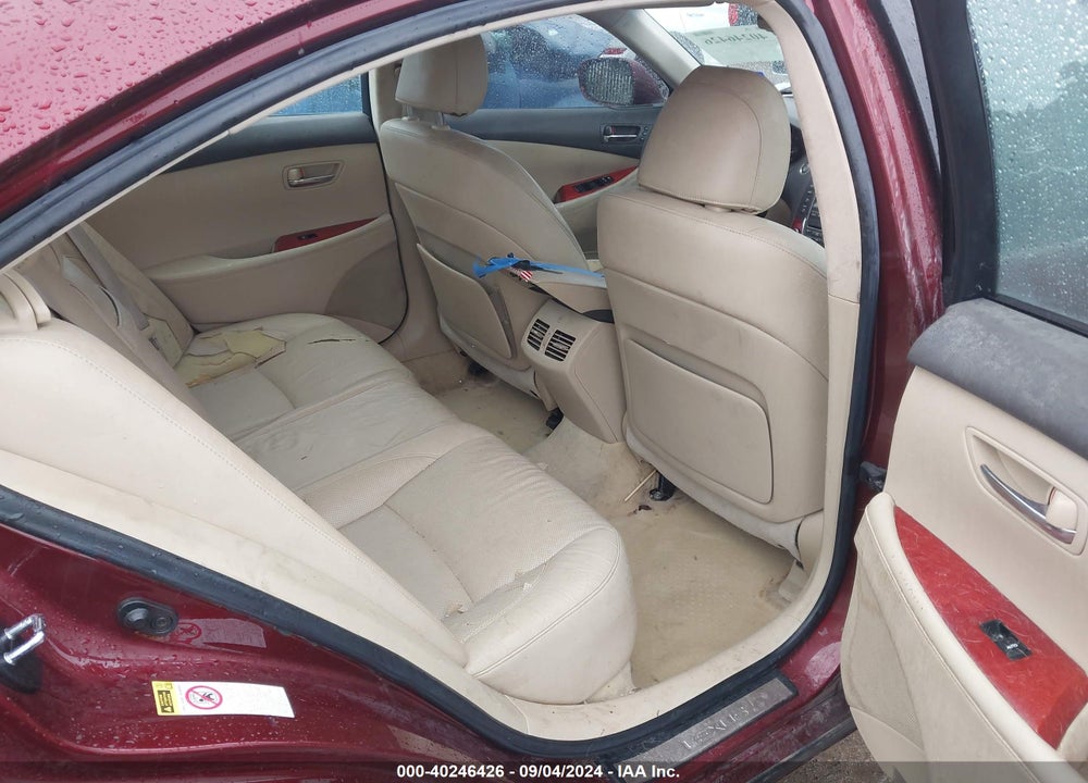 2008 LEXUS ES 350 VIN: JTHBJ46G582192368