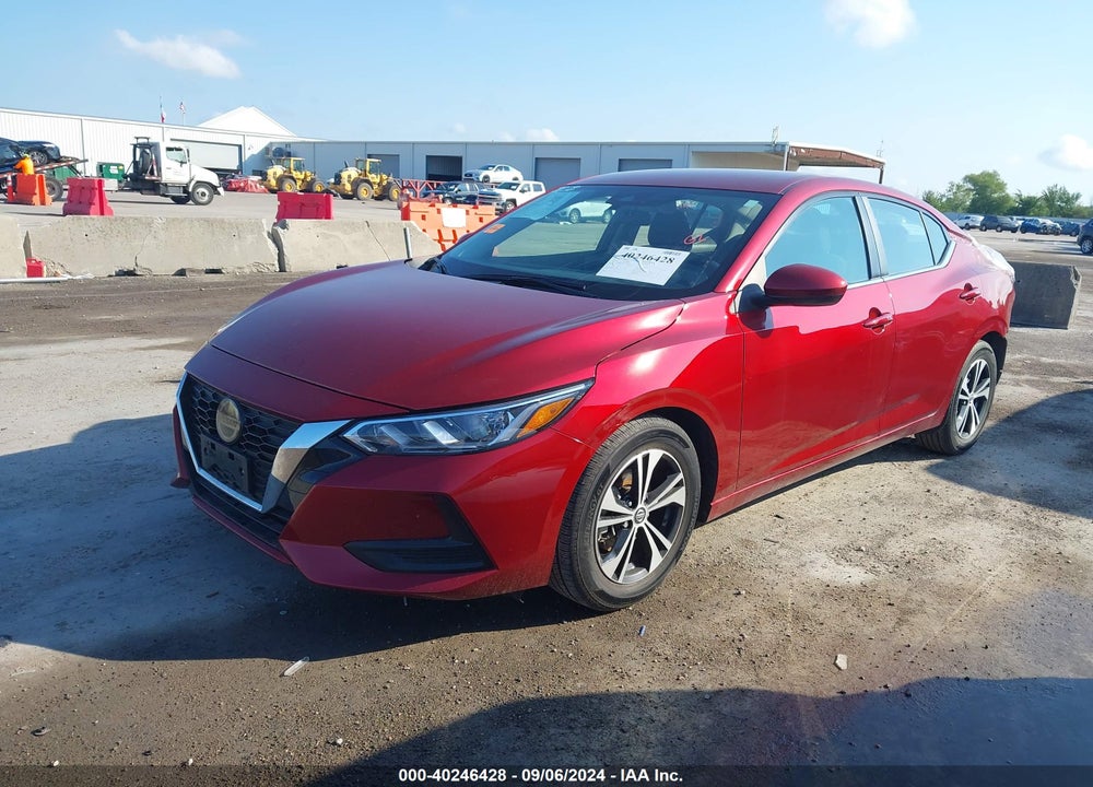 2023 NISSAN SENTRA SV XTRONIC CVT VIN: 3N1AB8CV1PY229326