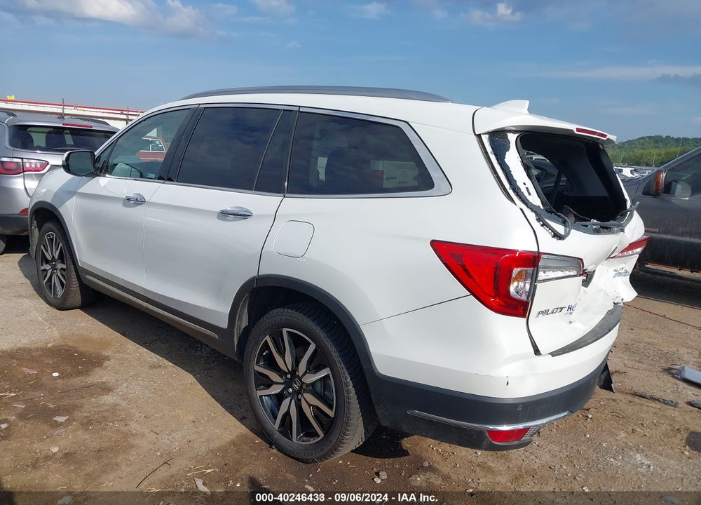 2022 HONDA PILOT AWD ELITE VIN: 5FNYF6H08NB025875