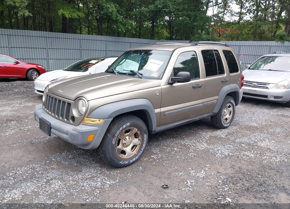 2005 JEEP LIBERTY SPORT VIN: 1J4GL48K25W607292
