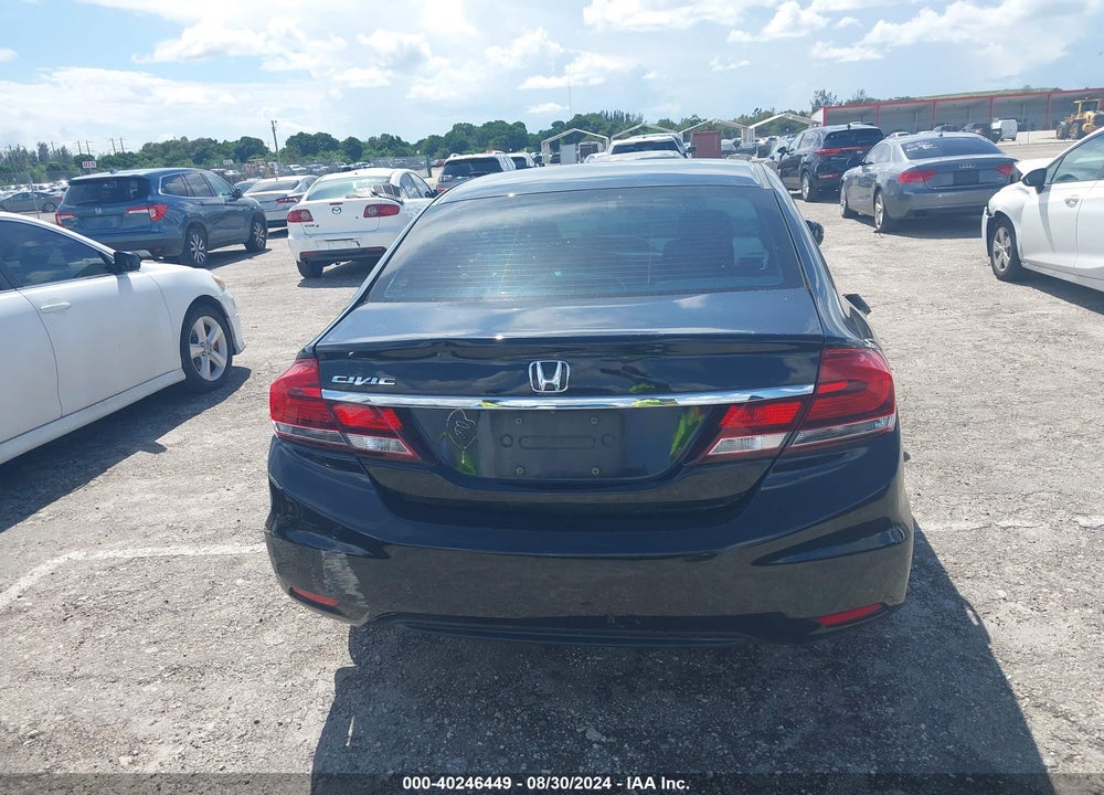 2014 HONDA CIVIC EX VIN: 19XFB2F86EE076379