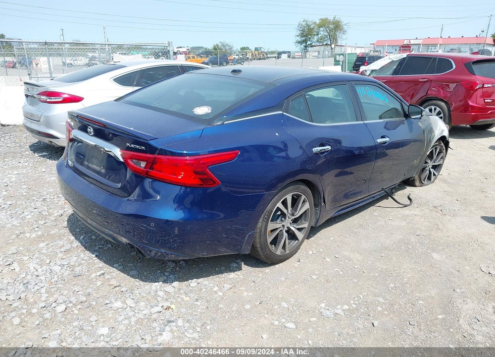 2016 NISSAN MAXIMA 3.5 PLATINUM VIN: 1N4AA6AP4GC427518