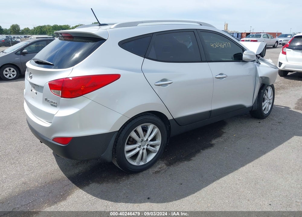 2012 HYUNDAI TUCSON LIMITED VIN: KM8JU3AC0CU374586