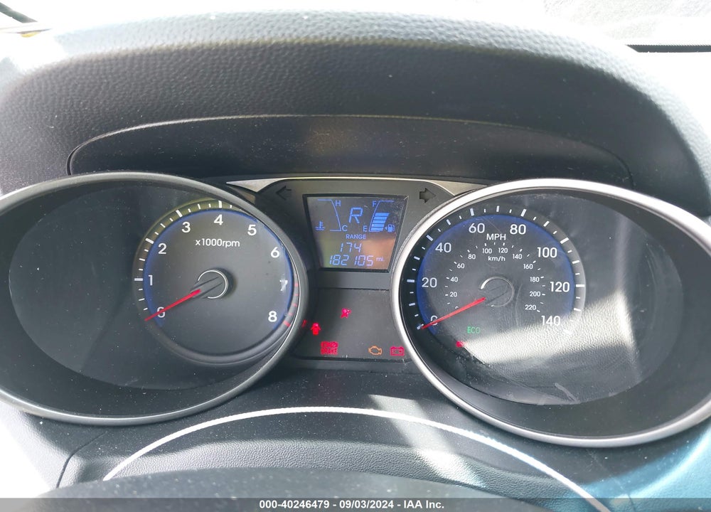 2012 HYUNDAI TUCSON LIMITED VIN: KM8JU3AC0CU374586