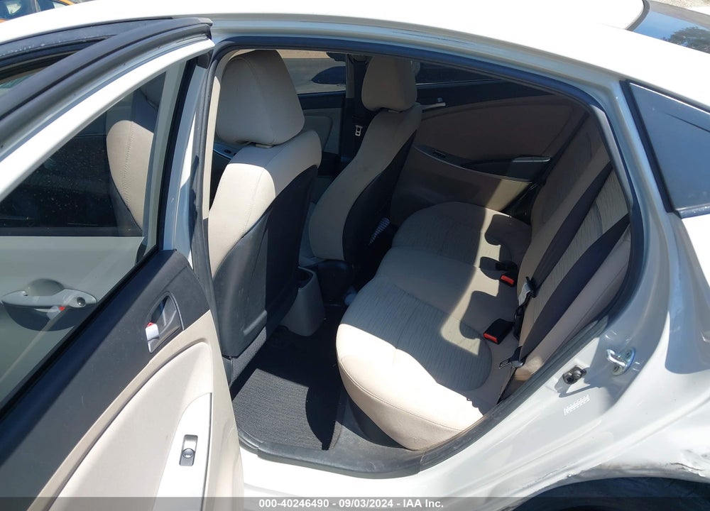 2015 HYUNDAI ACCENT GLS VIN: KMHCT4AE5FU927420